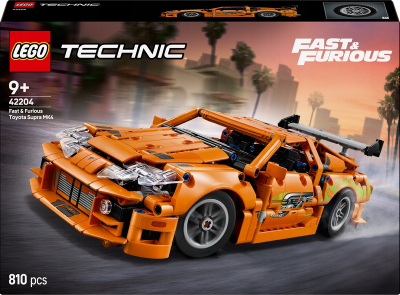 LEGO Technic 42204 Rýchlo a zbesilo Toyota Supra MK4